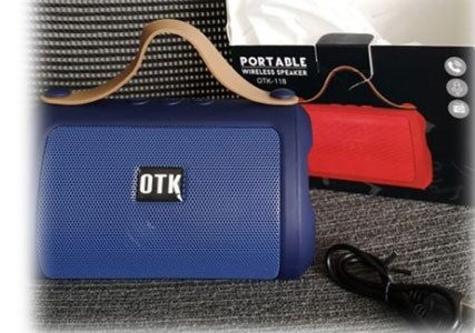 اسپیکر بلوتوثی قابل حمل بی سیم OTK118