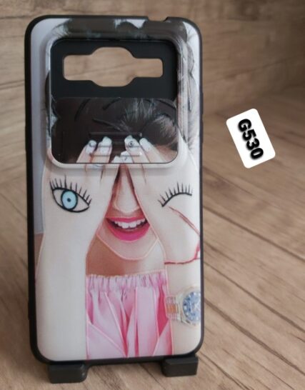کاور طرح دار محافظ لنز دار مناسب برای گوشی موبایل سامسونگ Galaxy G532 (گرند پرایم)