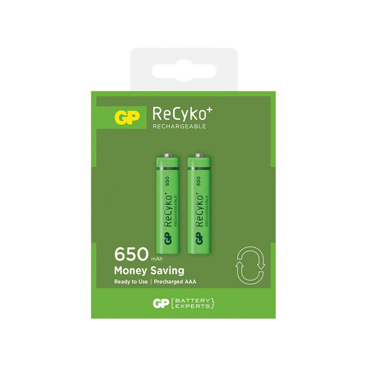 مشخصات، قیمت و خرید باتری نیم قلمی قابل شارژ مدل ReCyko Plus 650 بسته 2 عددی اورجینال