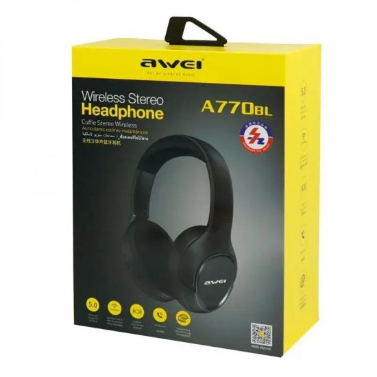 هدفون بیسیم اوی مدل Awei A770BL Headphones - فروشگاه فراسیستم