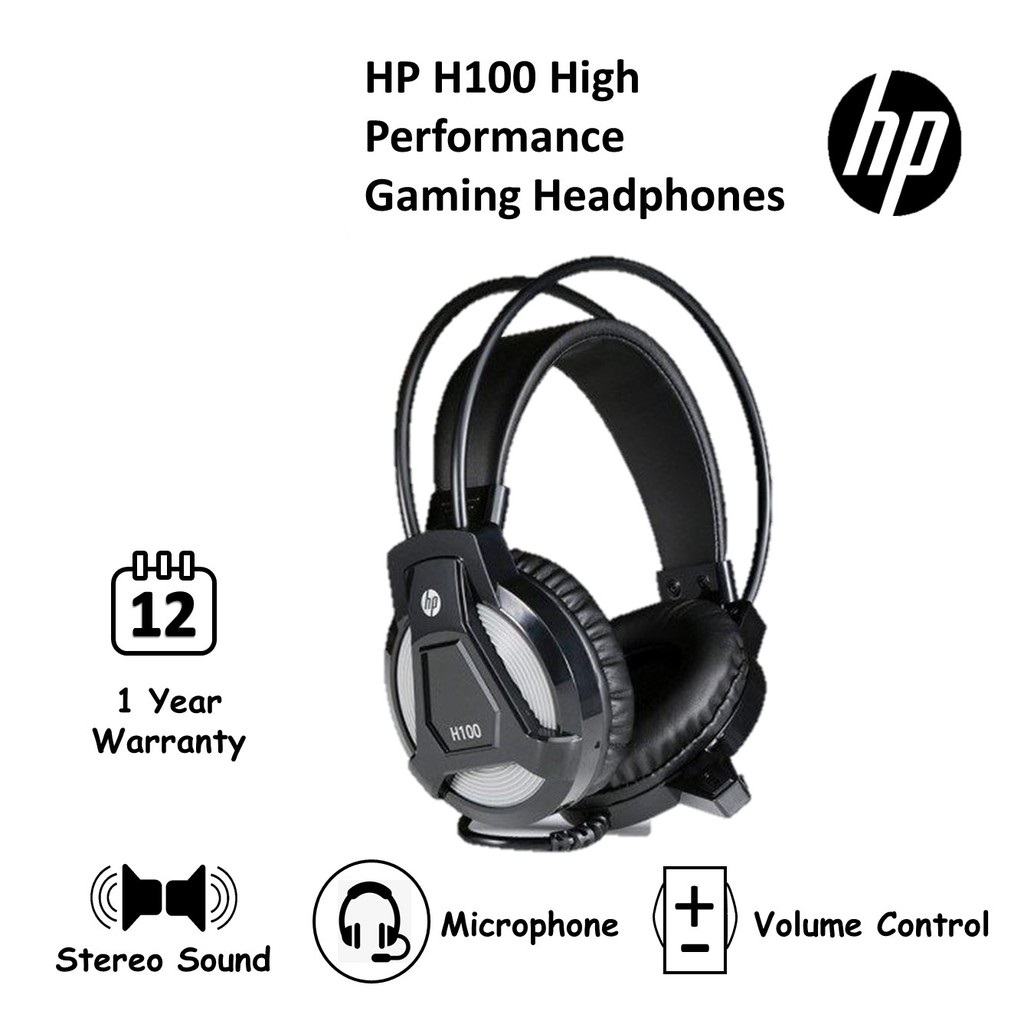 مشخصات، قیمت و خرید هدست گیمینگ با سیم اچ پی مدلGaming Headset HP H100