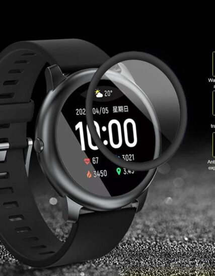 محافظ صفحه نمایش دور مشکی ساعت هوشمند هایلو Haylou LS05
