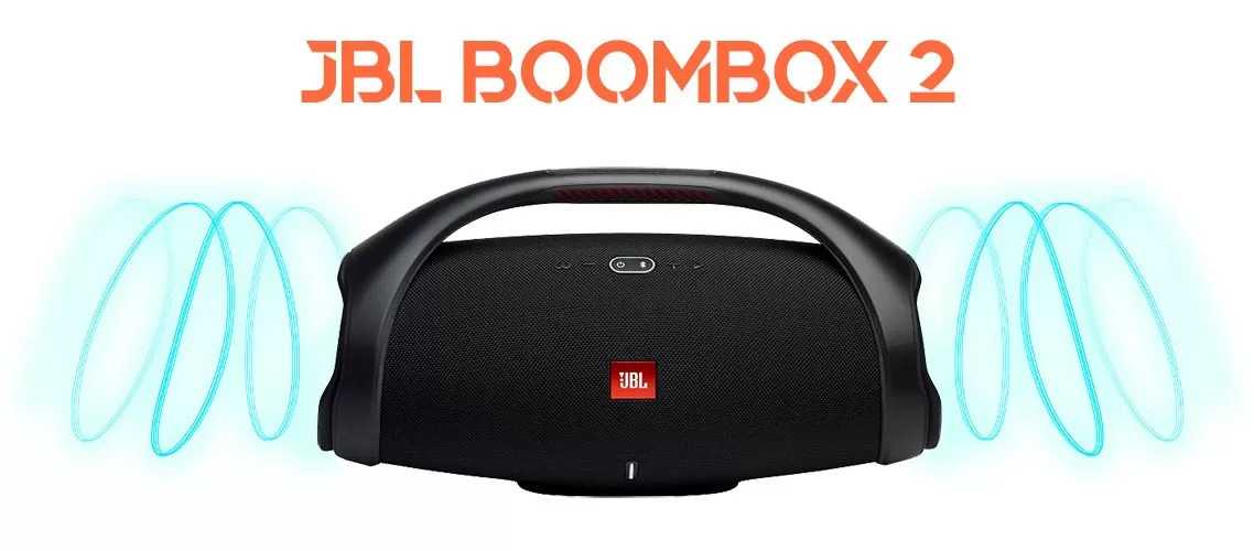 مشخصات و قیمت خرید اسپیکر بلوتوثی رم و فلش خور BOOMBOX 2 طرح JBL
