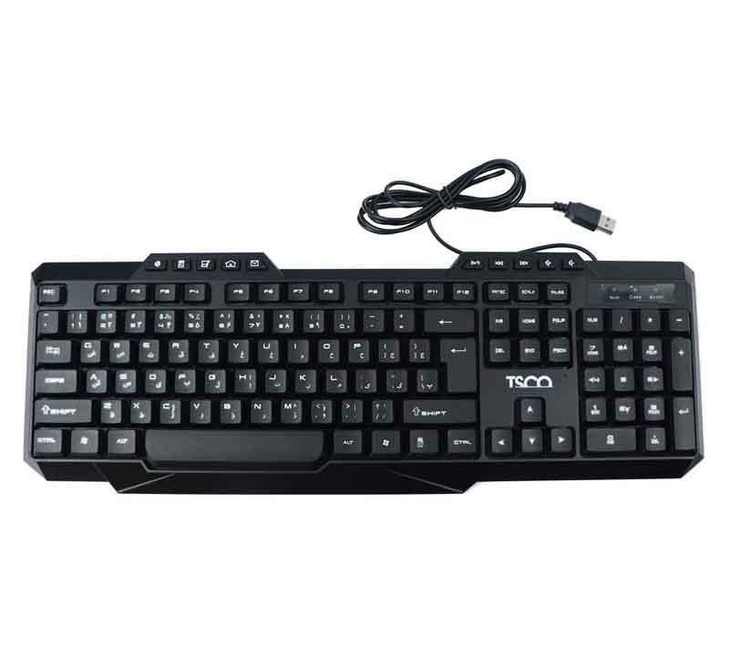 مشخصات، قییمت و خرید کیبورد باسیم تسکو TSCO TK 8019 Wired Keyboard