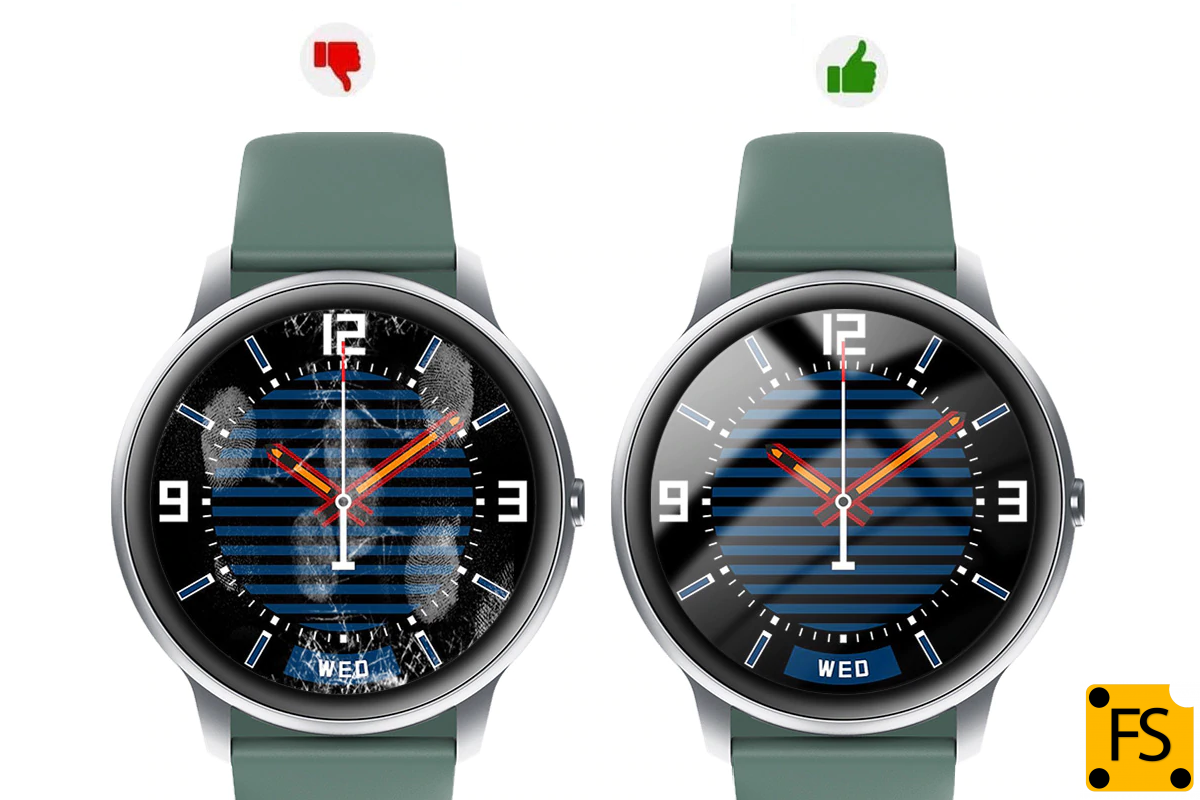 مشخصات، قیمت و خرید محافظ صفحه نمایش(گلس) سرامیکی دور مشکی ساعت هوشمند IMILAB KW66