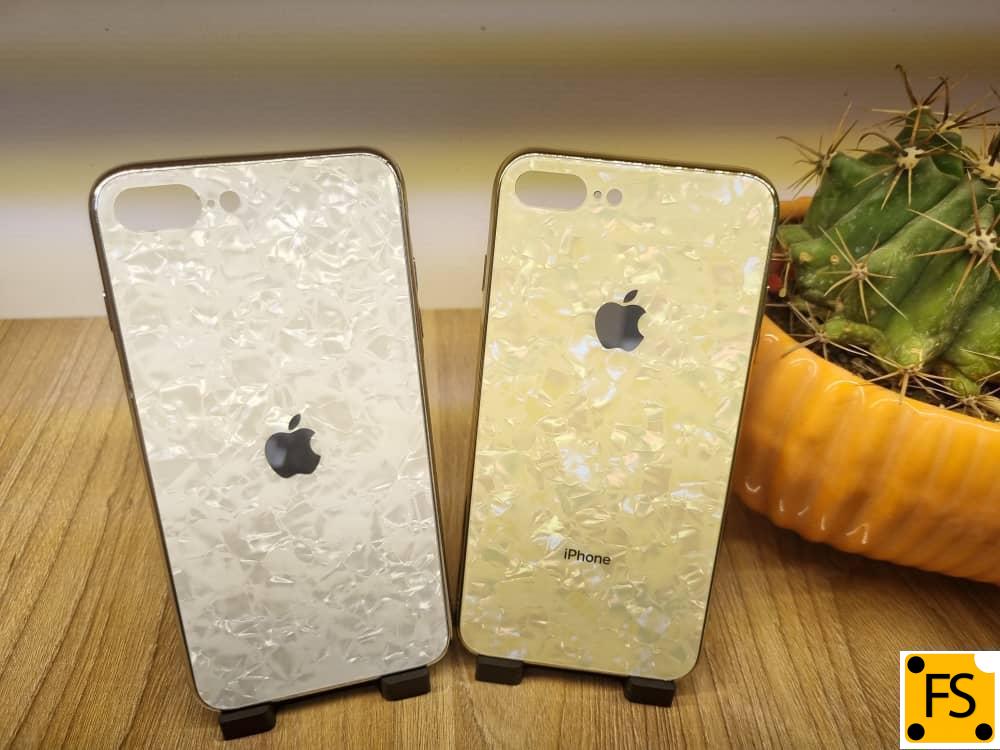 مشخصات، قیمت و خرید کاور مدل الماسی ICE پشت شیشه ای اپل iphone 7 Plus /8 Plus