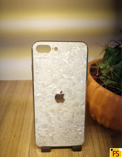 کاور مدل الماسی ICE پشت شیشه ای اپل iphone 7 Plus /8 Plus