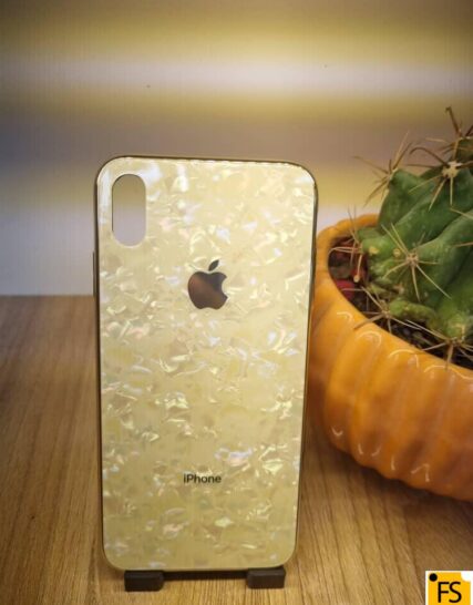 کاور مدل الماسی ICE پشت شیشه ای اپل iphone XS MAX