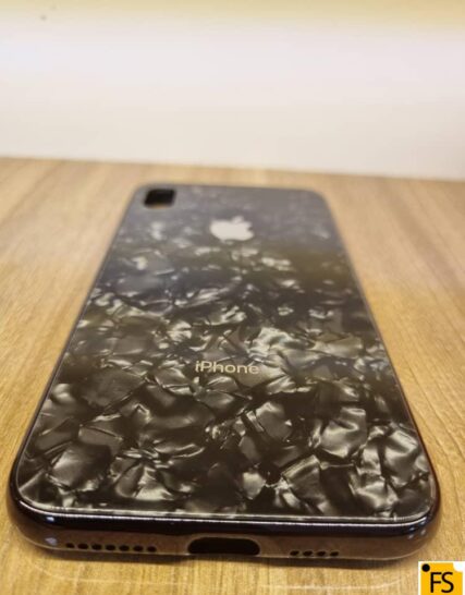 کاور مدل الماسی ICE پشت شیشه ای اپل iphone XS MAX