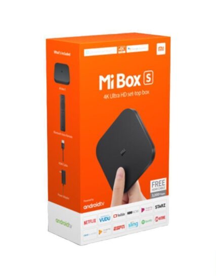 پخش کننده تلویزیون و اندروید باکس شیائومی مدل mi box s 4k ultra hd نسخه گلوبال