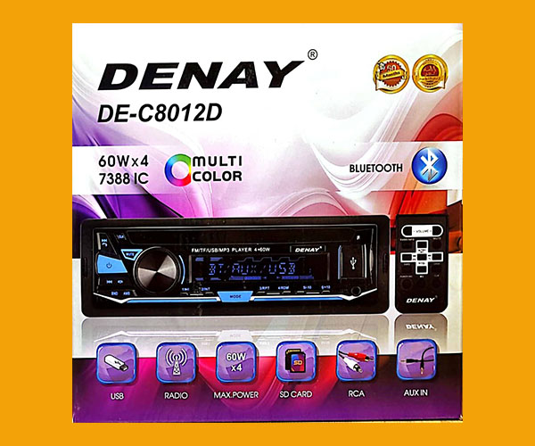 ضبط خودرو دنای مدل Denay DE-C8012D