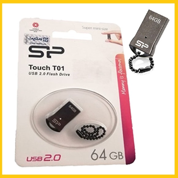 فلش مموری 64 گیگ سیلیکون پاور مدل Touch T01