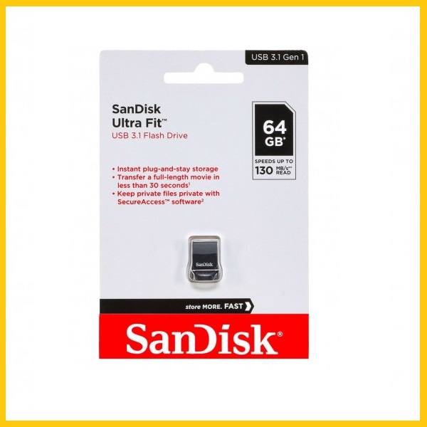 فلش 64 گیگ سن دیسک SanDisk Ultra Fit SDCZ430