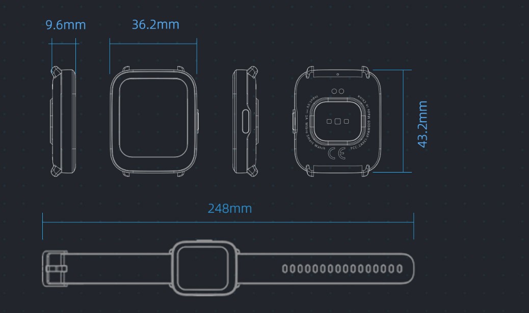 ساعت هوشمند میبرو Xiaomi Mibro C2 گلوبال