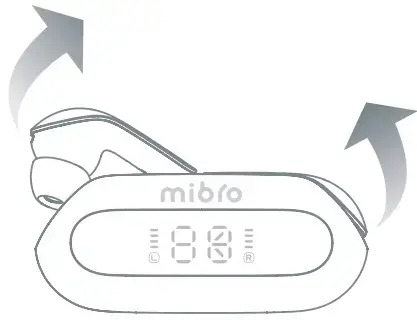 اتصال هندزفری میبرو ایربادز Mibro Earbuds 3